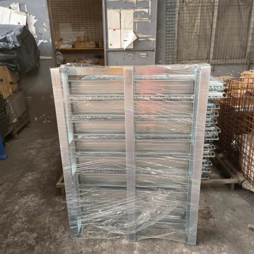 Galvanized Steel Slat Panel – Heavy Duty Pallet Side Panel for Industrial Storage