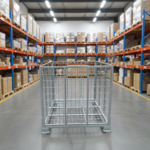 Surface Buckle Closure Low Cost  Zinc Galvanized Steel Oxygen Cylinder Gas Storage Cage