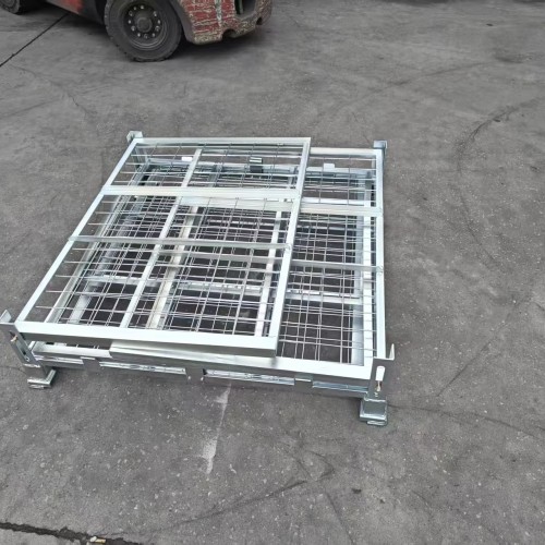 Surface Buckle Closure Low Cost  Zinc Galvanized Steel Oxygen Cylinder Gas Storage Cage